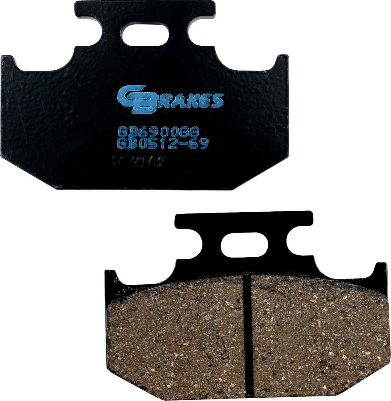 GBRAKES Brake Pads - Semi-Metallic/Ceramic - Rear GB0512-69
