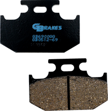 GBRAKES Brake Pads - Semi-Metallic/Ceramic - Rear GB0512-69