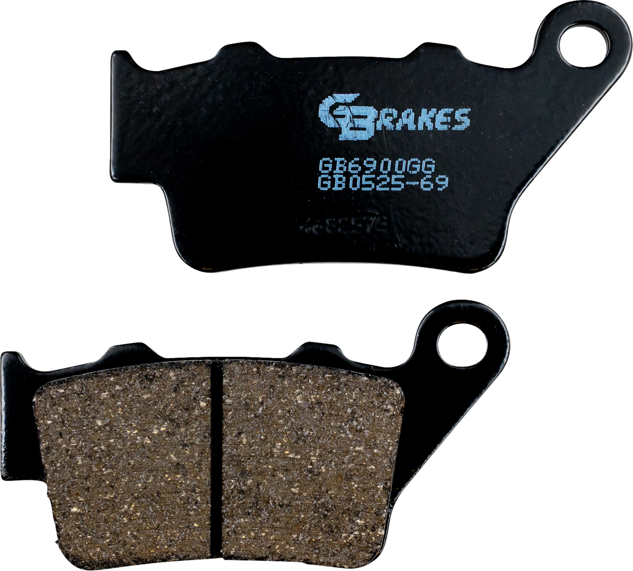 GBRAKES Brake Pads - Semi-Metallic/Ceramic - Rear GB0525-69