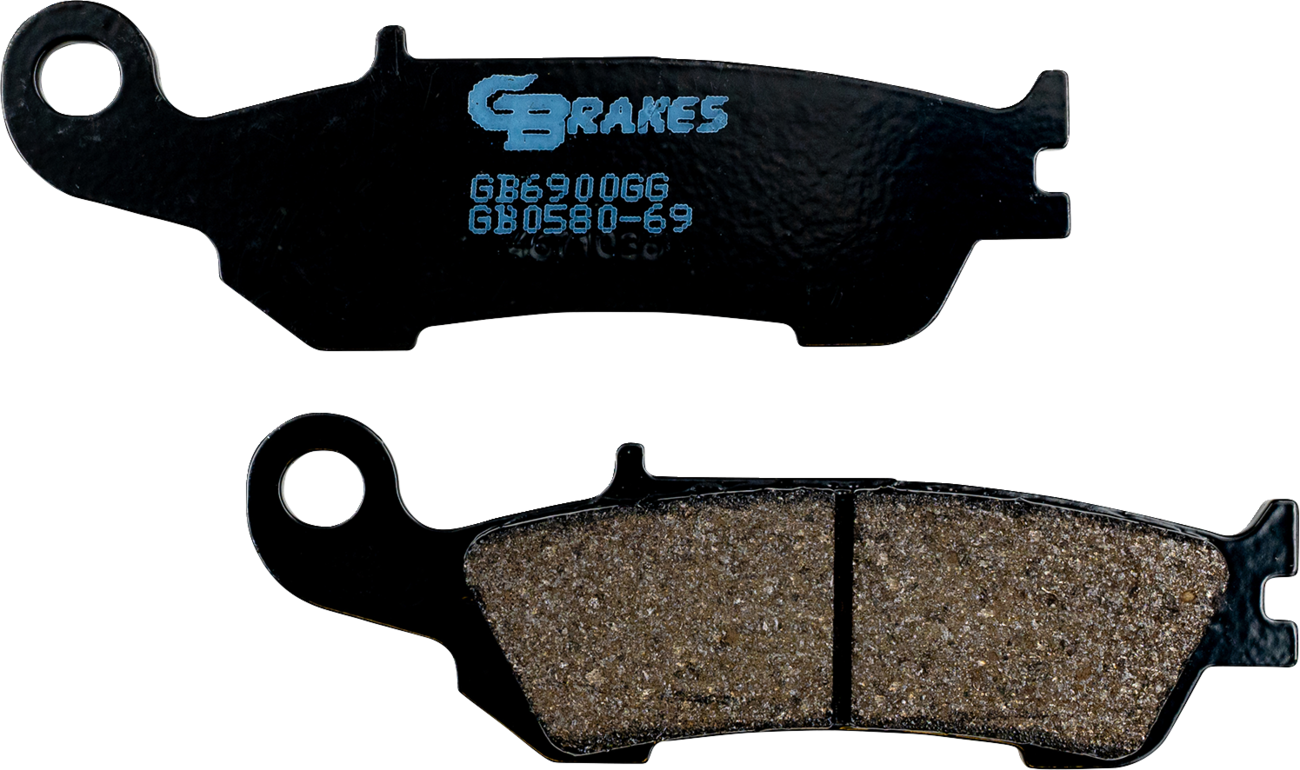 GBRAKES Brake Pads - Semi-Metallic/Ceramic - Front GB0580-69