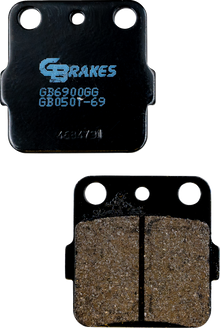 GBRAKES Brake Pads - Semi-Metallic/Ceramic - Front/Rear GB0501-69
