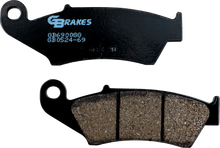 GBRAKES Brake Pads - Semi-Metallic/Ceramic - Front GB0524-69