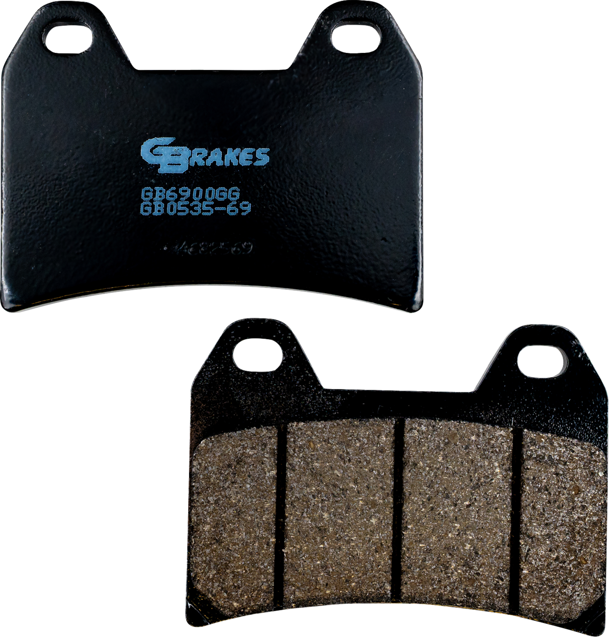 GBRAKES Brake Pads - Semi-Metallic/Ceramic - Front GB0535-69