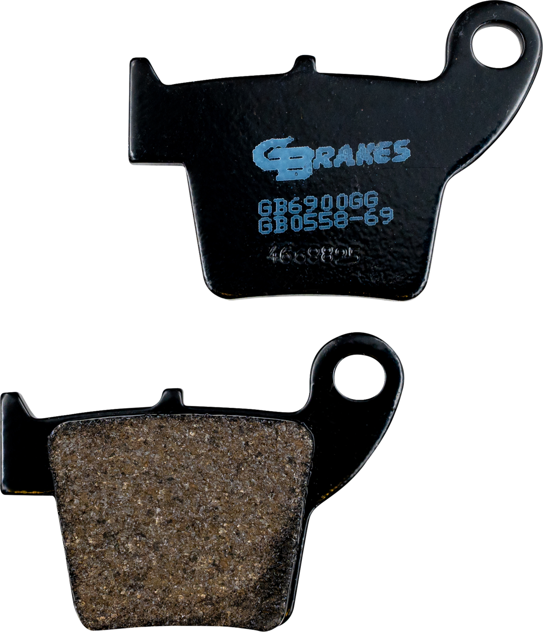 GBRAKES Brake Pads - Semi-Metallic/Ceramic - Rear GB0558-69