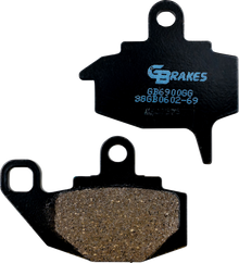 GBRAKES Brake Pads - Semi-Metallic/Ceramic - Front/Rear GB0602-69