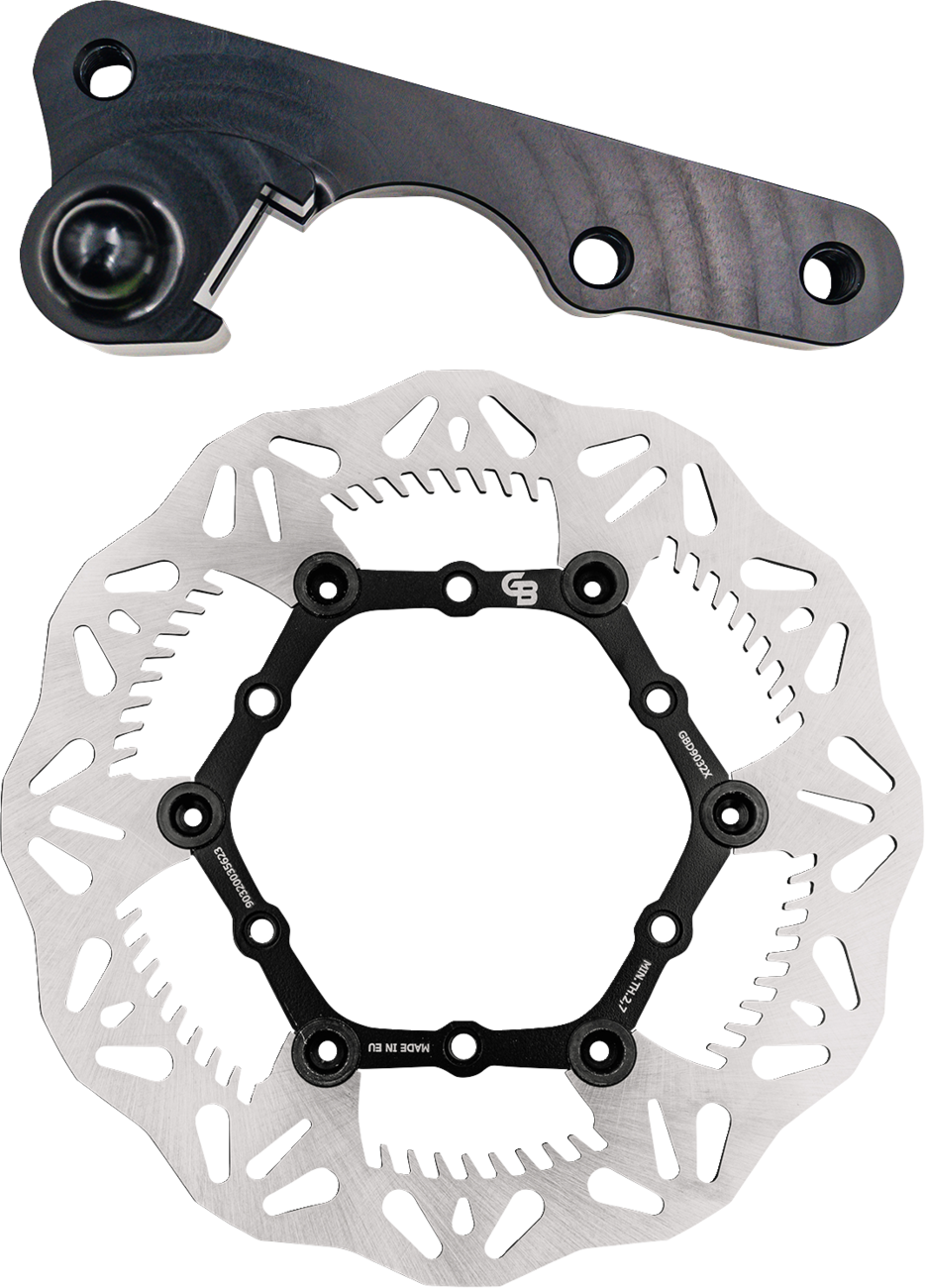 GBRAKES Brake Rotor Kit With Bracket - Floating - 270 mm GBDOS6