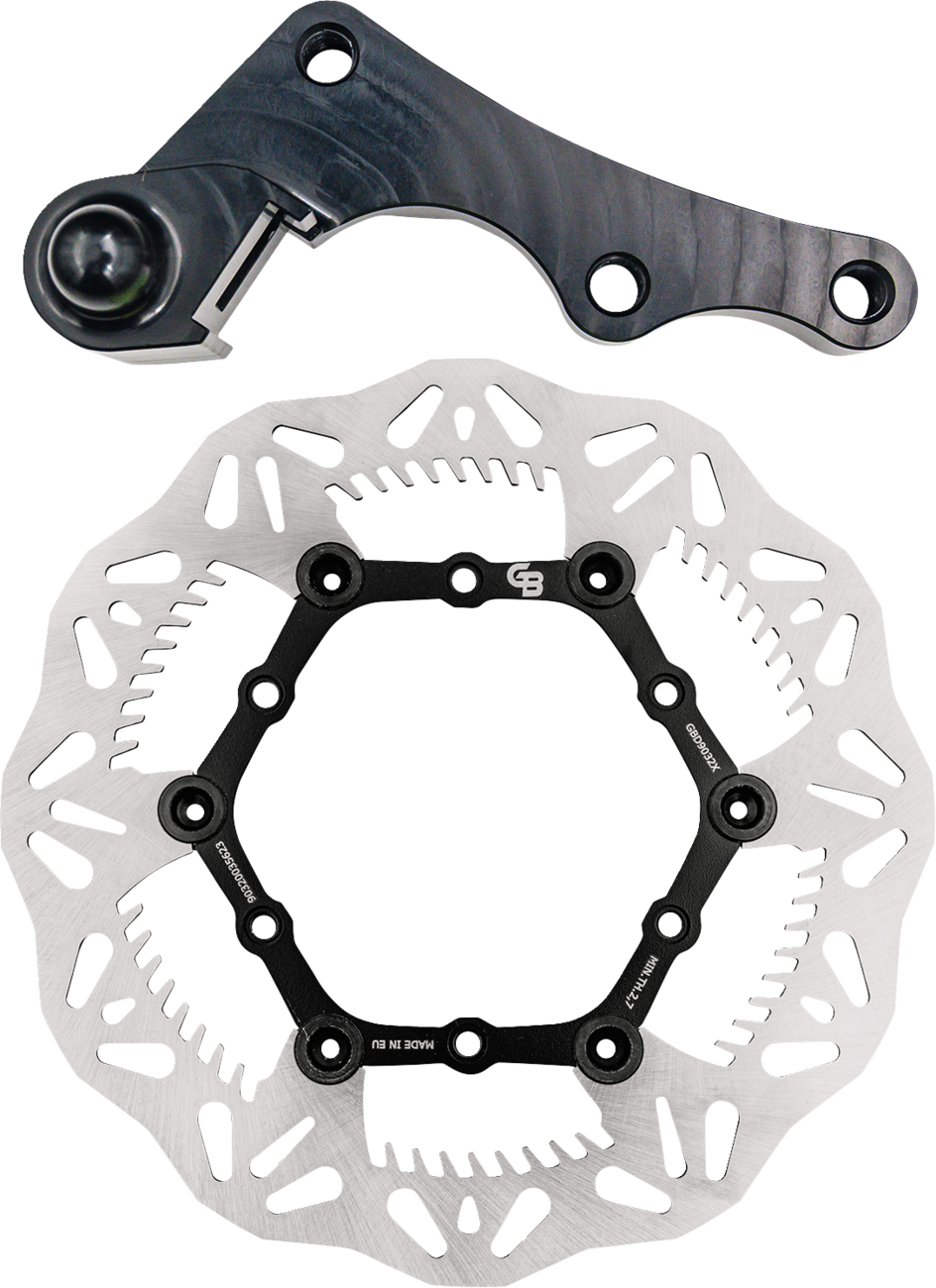 GBRAKES Brake Rotor Kit With Bracket - Floating - 270 mm GBDOS10