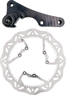 GBRAKES Brake Rotor Kit With Bracket - Solid Mount - 270 mm GBDOS213