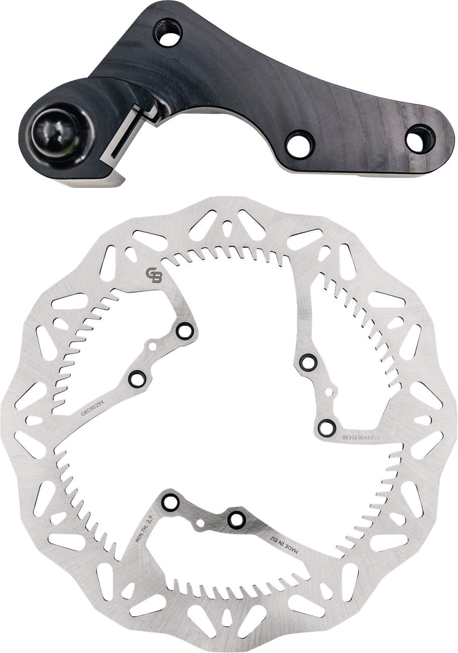 GBRAKES Brake Rotor Kit With Bracket - Solid Mount - 270 mm GBDOS211