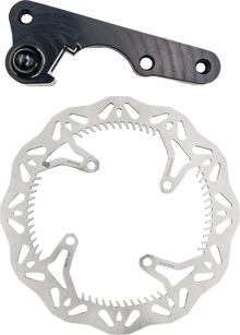 GBRAKES Brake Rotor Kit With Bracket - Solid Mount - 270 mm GBDOS216