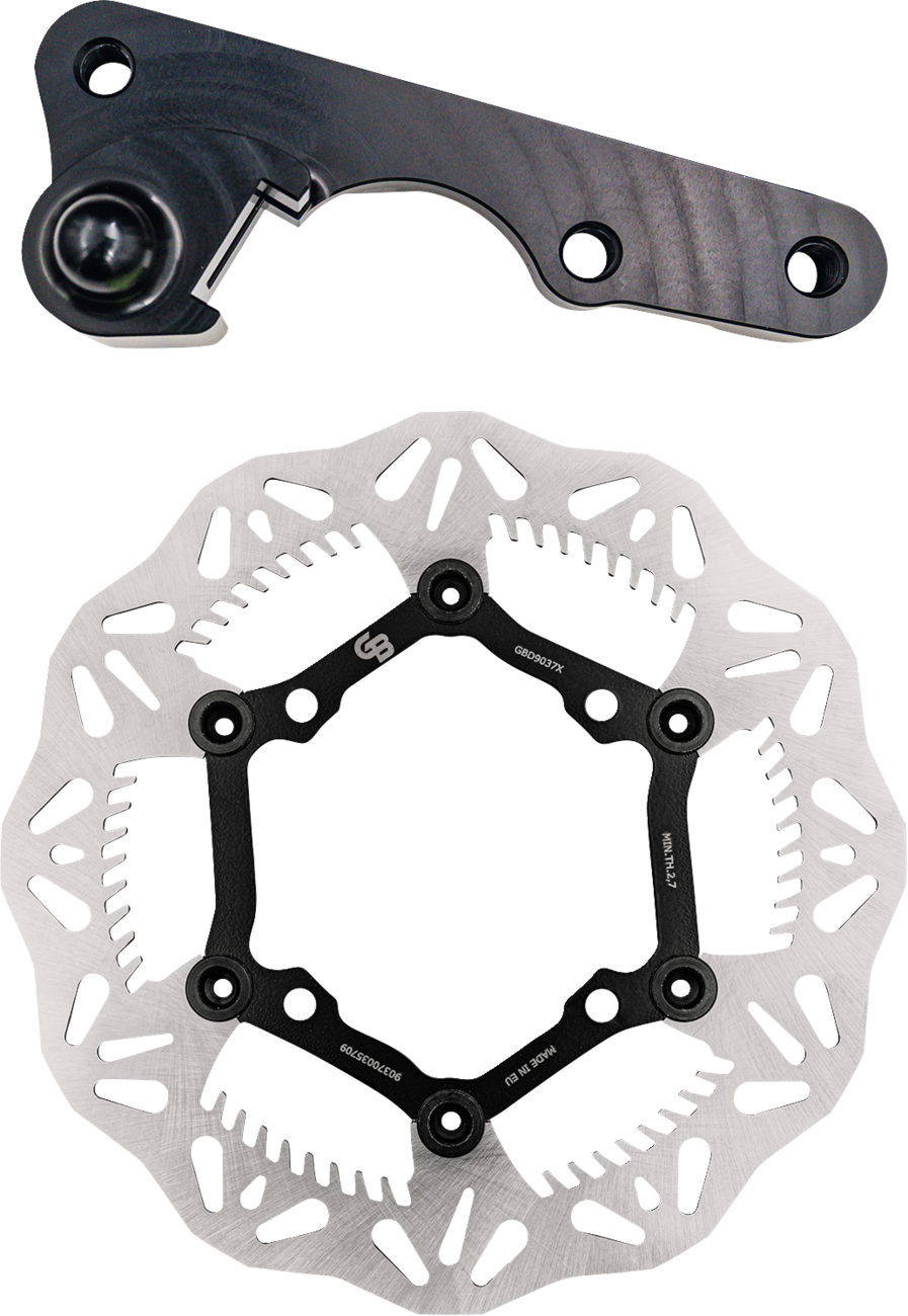 GBRAKES Brake Rotor Kit With Bracket - Floating - 270 mm GBDOS8