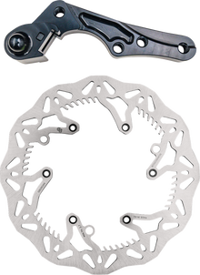 GBRAKES Brake Rotor Kit With Bracket - Solid Mount - 270 mm GBDOS220