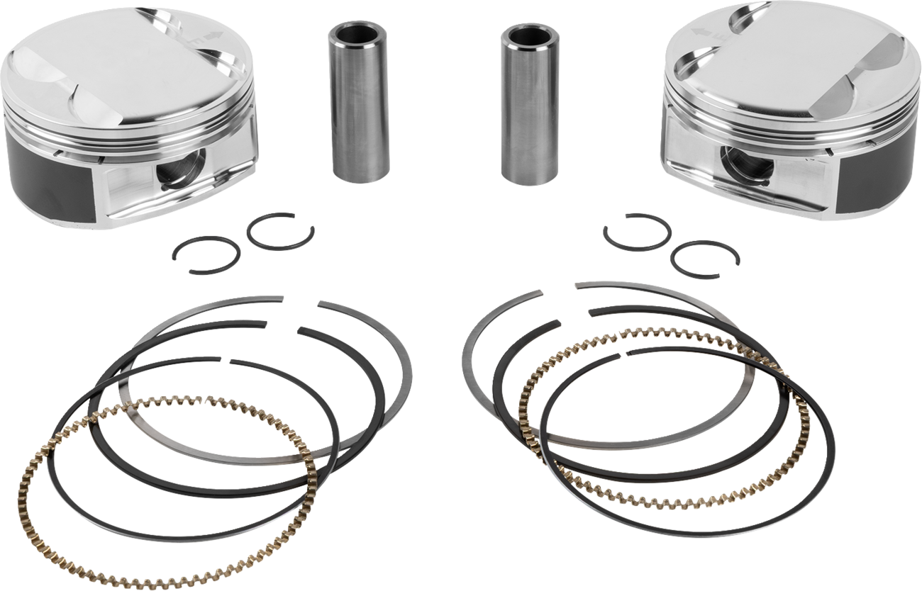 JE PISTONS Piston Kit - 4.020" Bore - 4.500" Stroke - 11.5:1 CR - 108" M8 398732