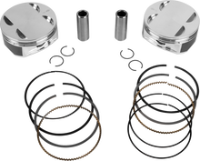 JE PISTONS Piston Kit - 4.255" Bore - 4.255" Stroke - 11.5:1 CR - 108" M8 399157
