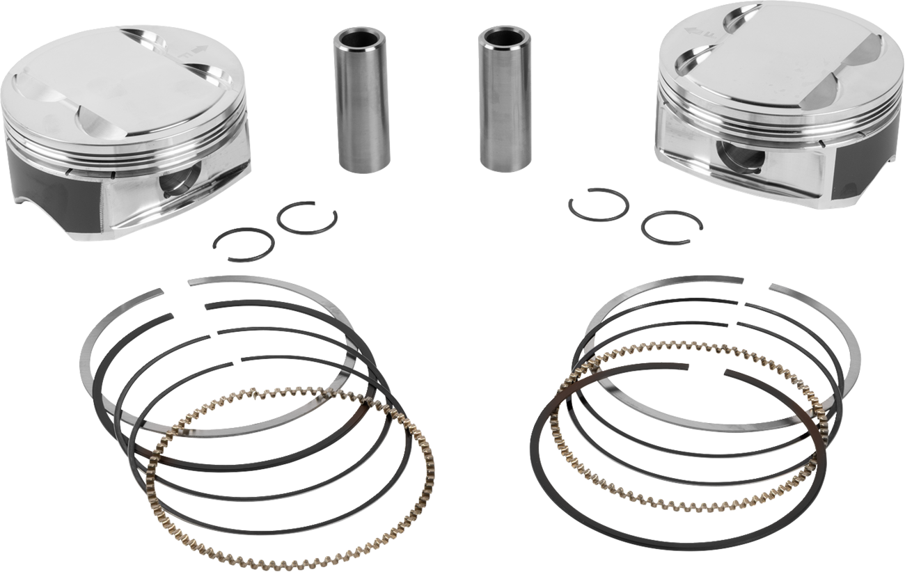 JE PISTONS Piston Kit - 4.260" Bore - 4.375" Stroke - 12.0:1 CR - 114" M8 399161