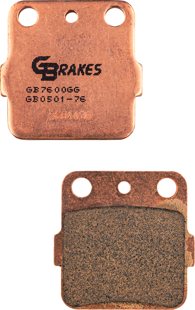 GBRAKES Brake Pads - Sintered - Front/Front Right/Front Left/Rear Right GB0501-76