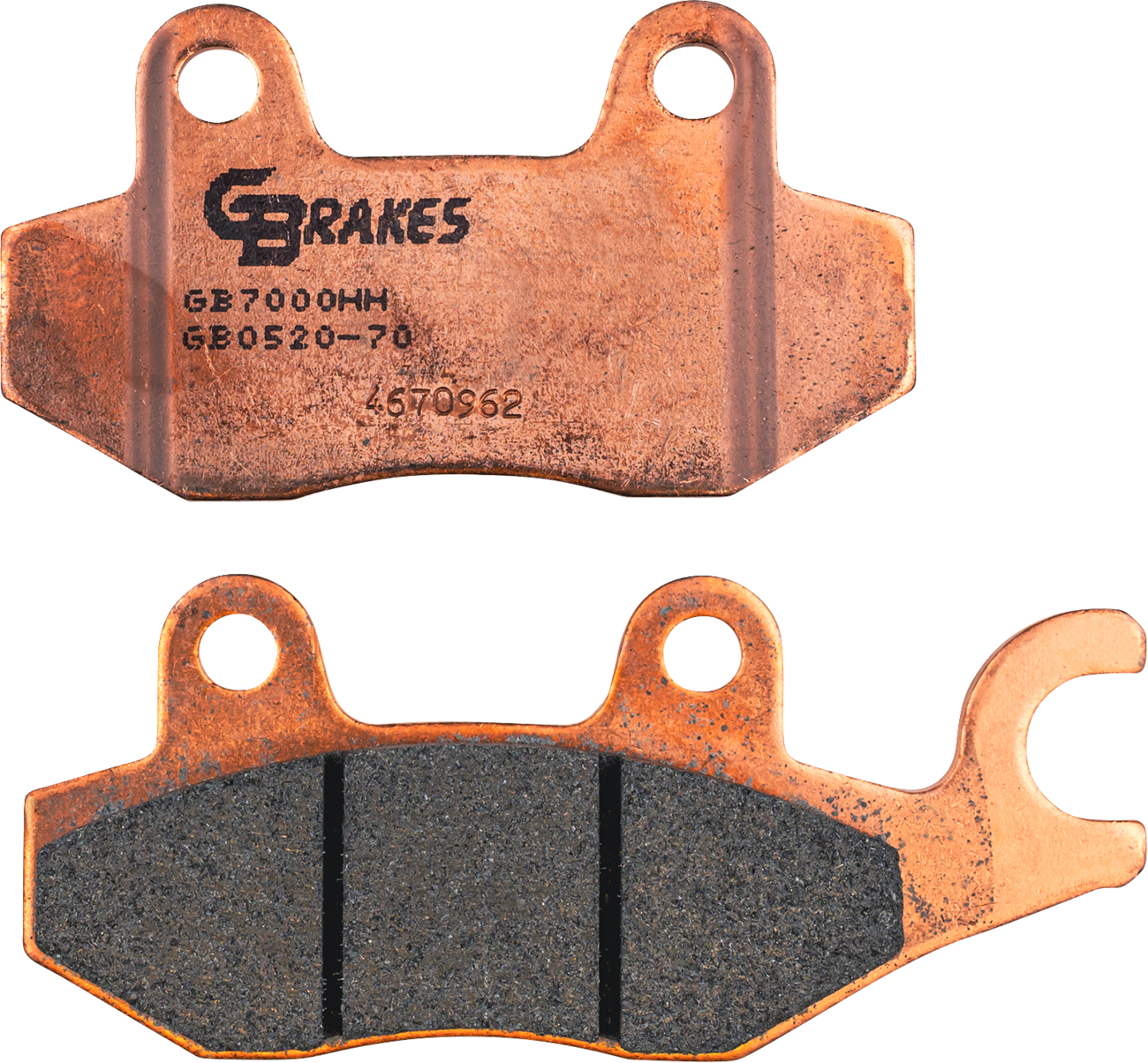 GBRAKES Brake Pads - Sintered - Front/Rear GB0520-70