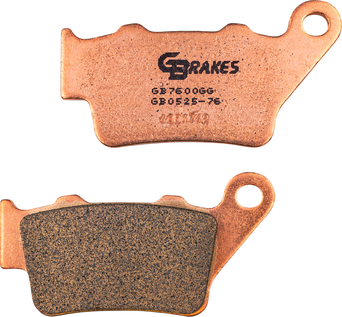 GBRAKES Brake Pads - Sintered - Rear GB0525-76
