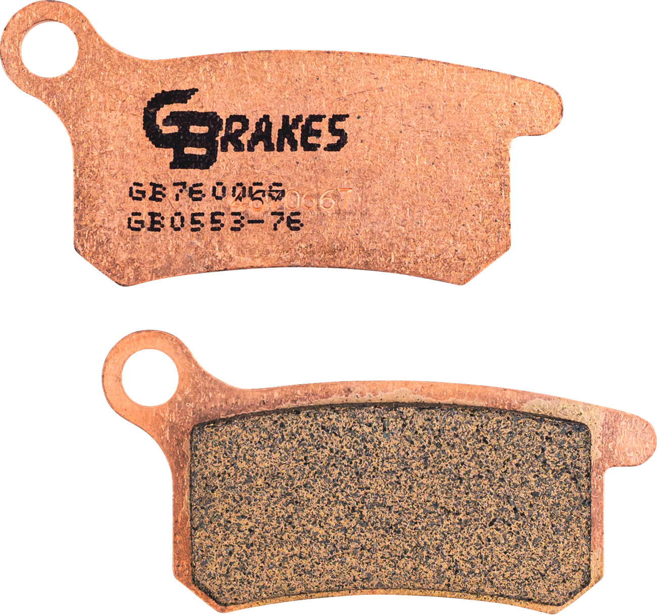 GBRAKES Brake Pads - Sintered - Front/Rear GB0553-76