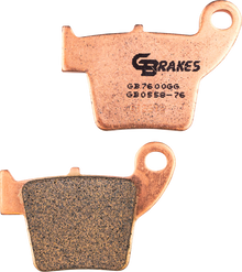 GBRAKES Brake Pads - Sintered - Rear GB0558-76