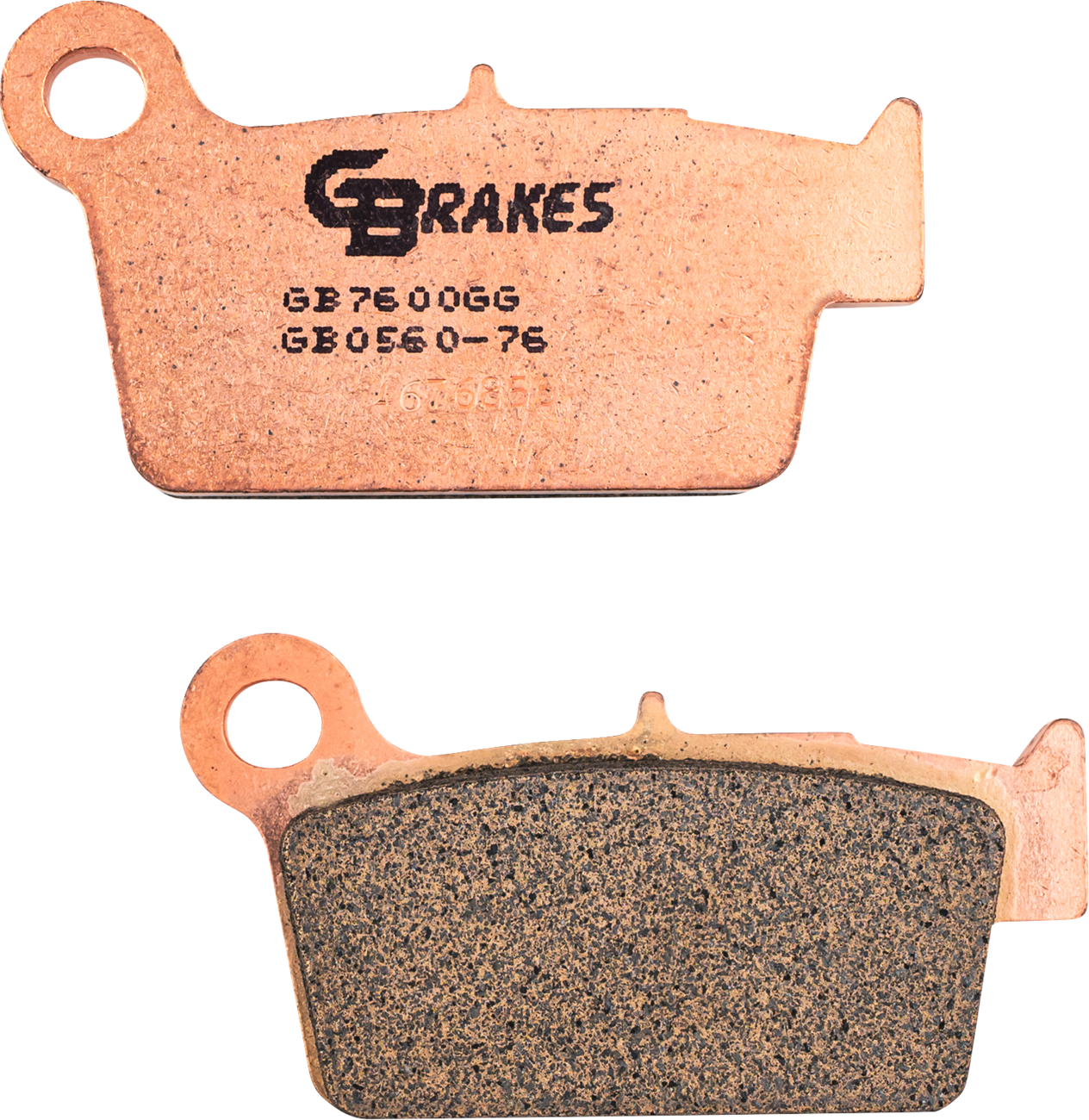 GBRAKES Brake Pads - Sintered - Rear GB0560-76