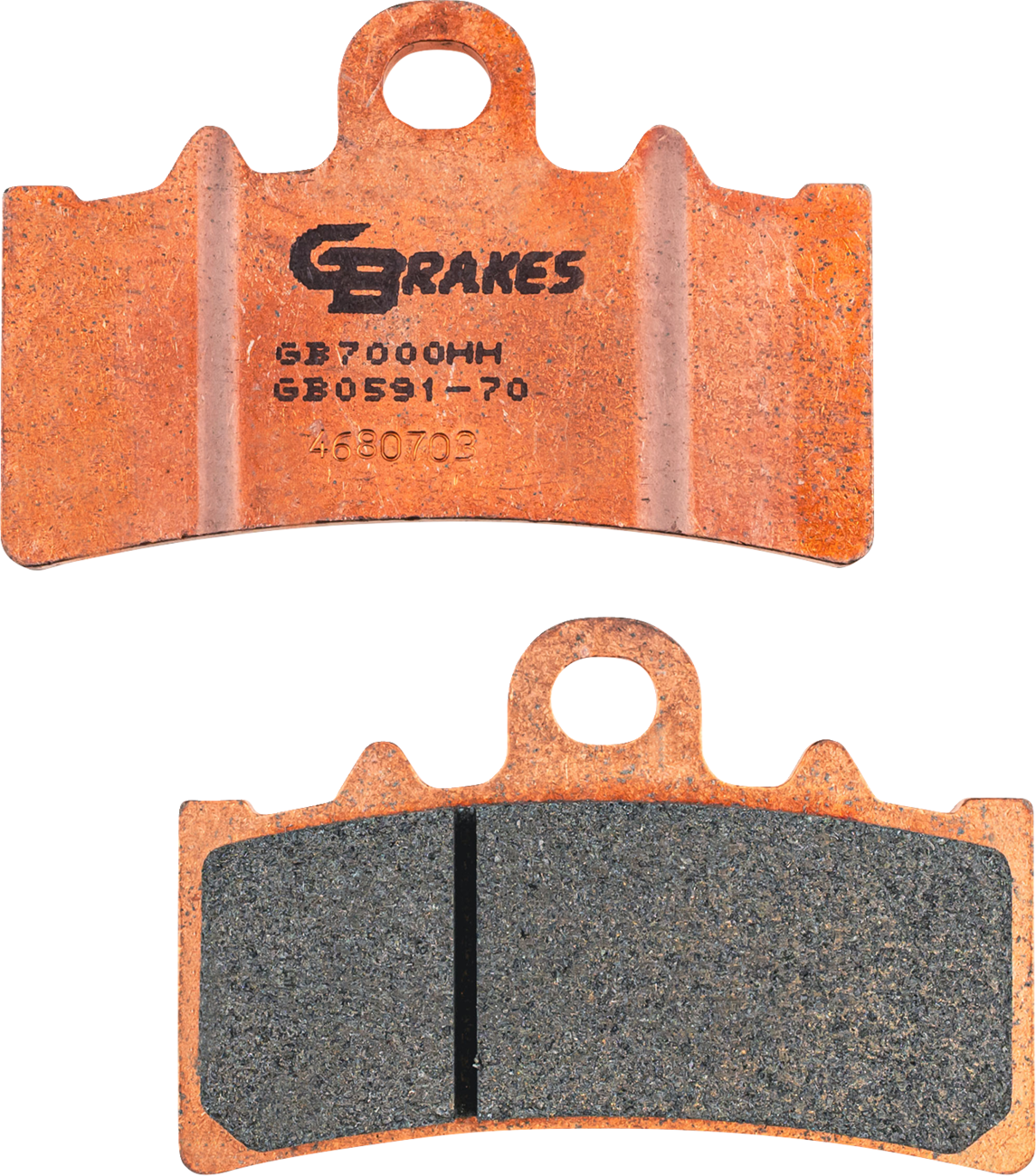 GBRAKES Brake Pads - Sintered - Front GB0591-70