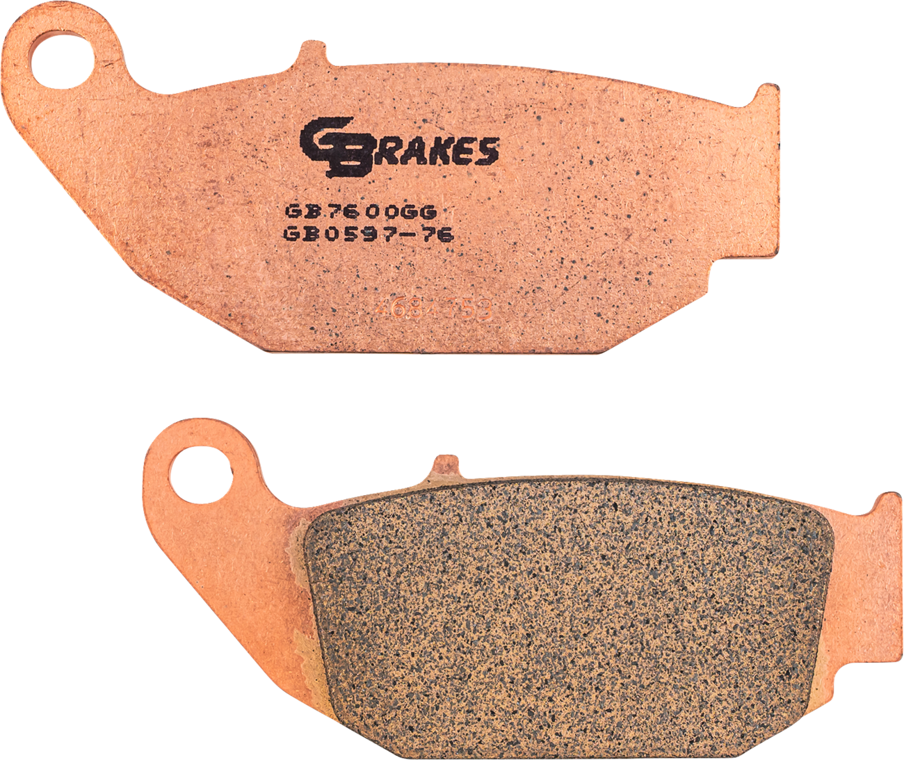 GBRAKES Brake Pads - Sintered - Rear GB0597-76