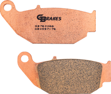 GBRAKES Brake Pads - Sintered - Rear GB0597-76