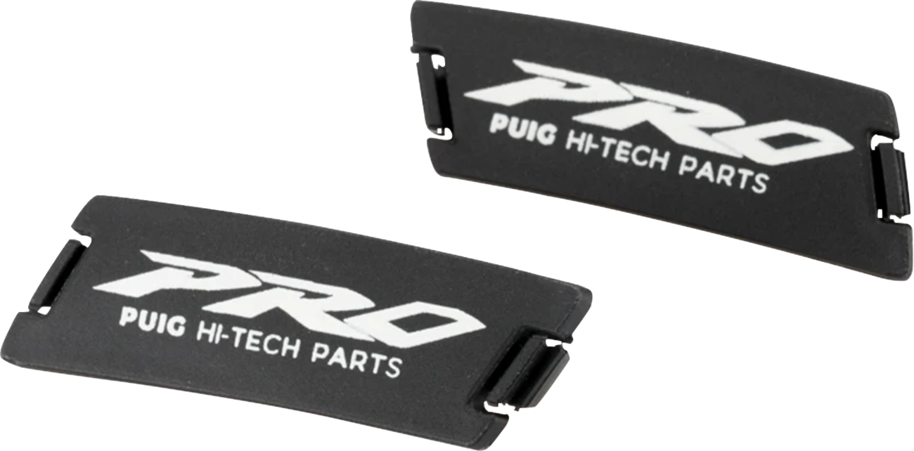 PUIG HI-TECH PARTS Slider Covers - Pro 2.0 - Black/Gray 20873N