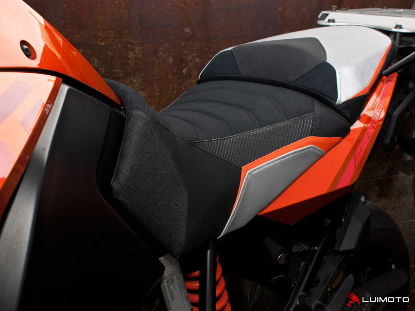 LUIMOTO (Rally) Passenger Seat Covers for KTM 1190 ADVENTURE / R (13-16)