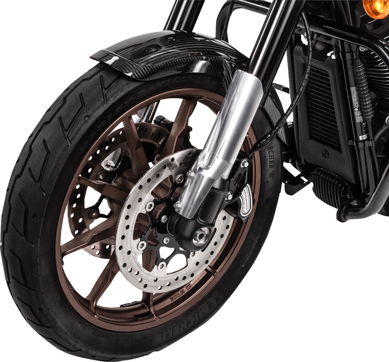 SADDLEMEN Front Fender Adapter - Raw - FXLRS/T M-8-0001