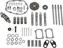 S&S CYCLE Camshaft Kit - 496 Gear Drive - Chrome Pushrod Tubes - M8 310-1413