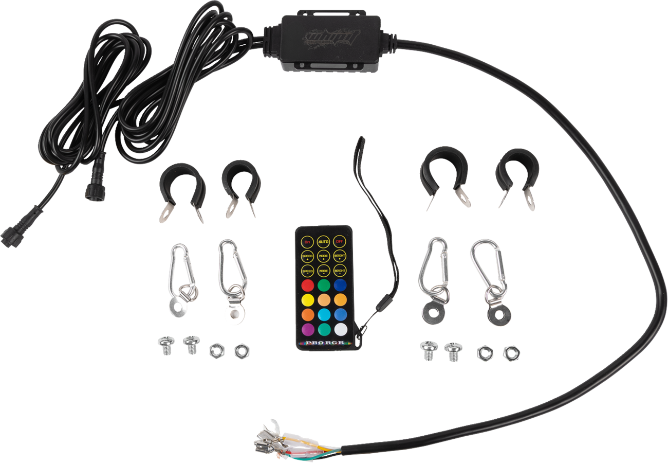MOOSE OFFROAD Whip Light Chase - 3' - RGB - Bluetooth SB-CHSBTR-132-PU