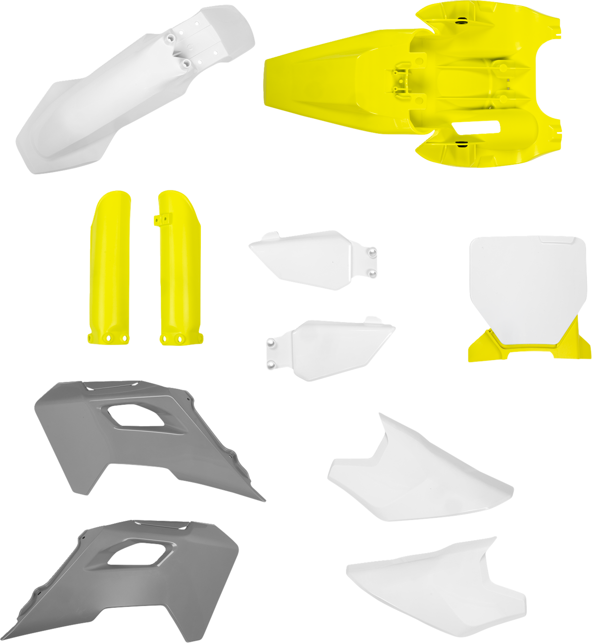 ACERBIS Full Body Kit - '25 OEM Gray/Yellow/White - Husqvarna - TC '24-'25 2987288211