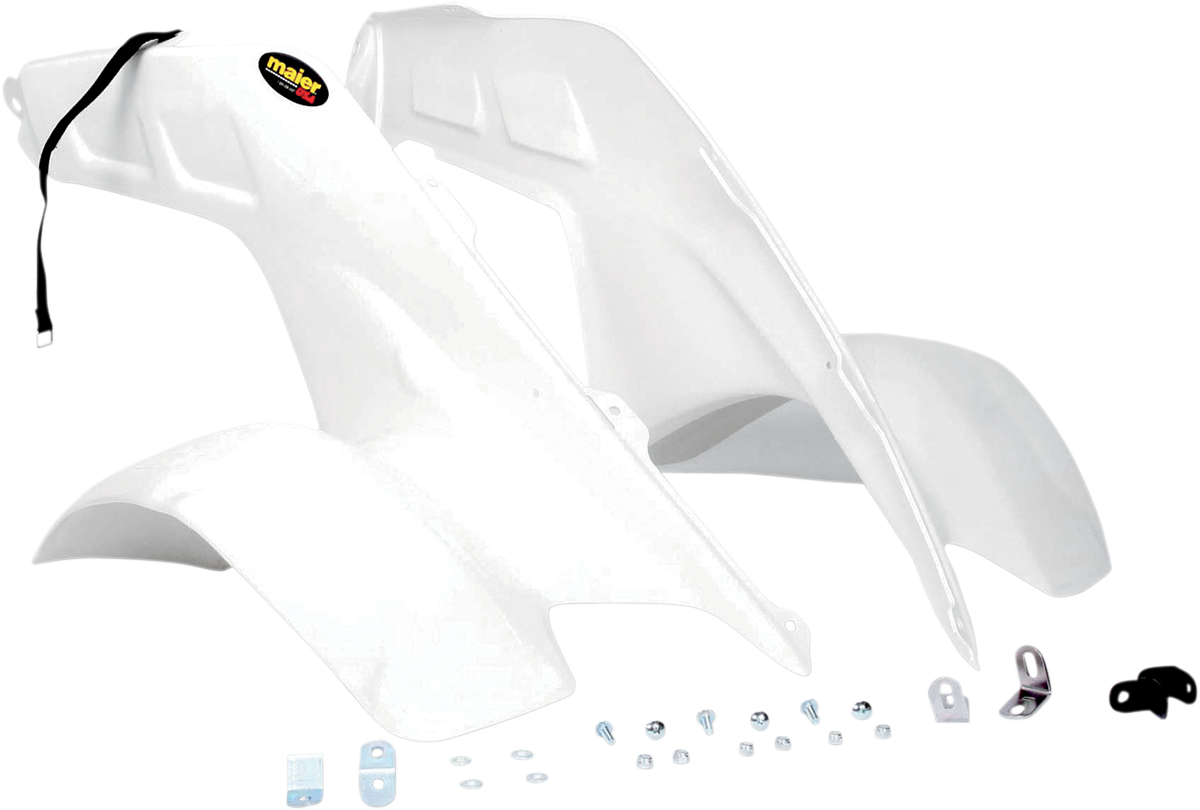 MAIER Front Fender - White - TRX250R 117201