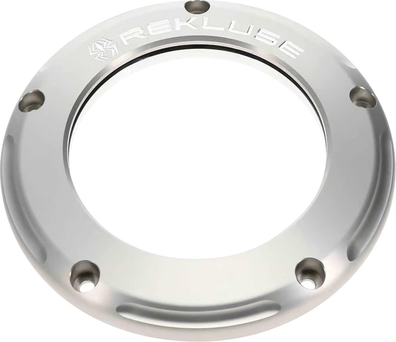 REKLUSE Clear Derby Cover - Silver/Anodized - M8 RMS-0515037
