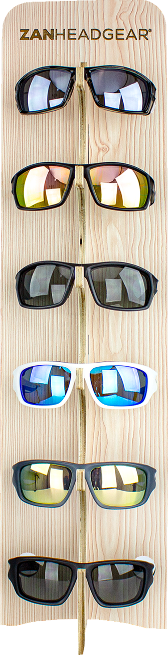 ZAN HEADGEAR Zan® Action Sports Glasses Set - Foam Assortment -12-Piece EZACTION25