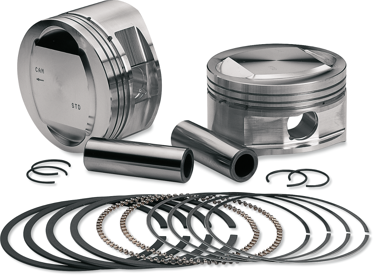 S&S CYCLE Piston Kit - 106" Stroker - 3.875" +0.010" - 95"-103" Motors 92-1211