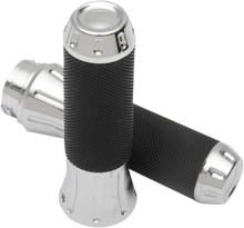 DRAG SPECIALTIES Custom Grips - Chrome 354120