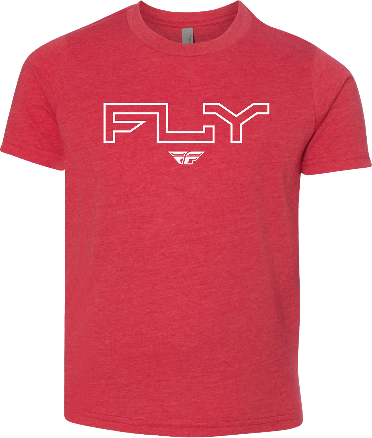 Youth Fly Edge Tee Red Yl