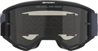 ALPINESTARS GOGGLES Vision Sand Goggle - Black/Gray - Dark Gray Smoke Lens 5100826-1572