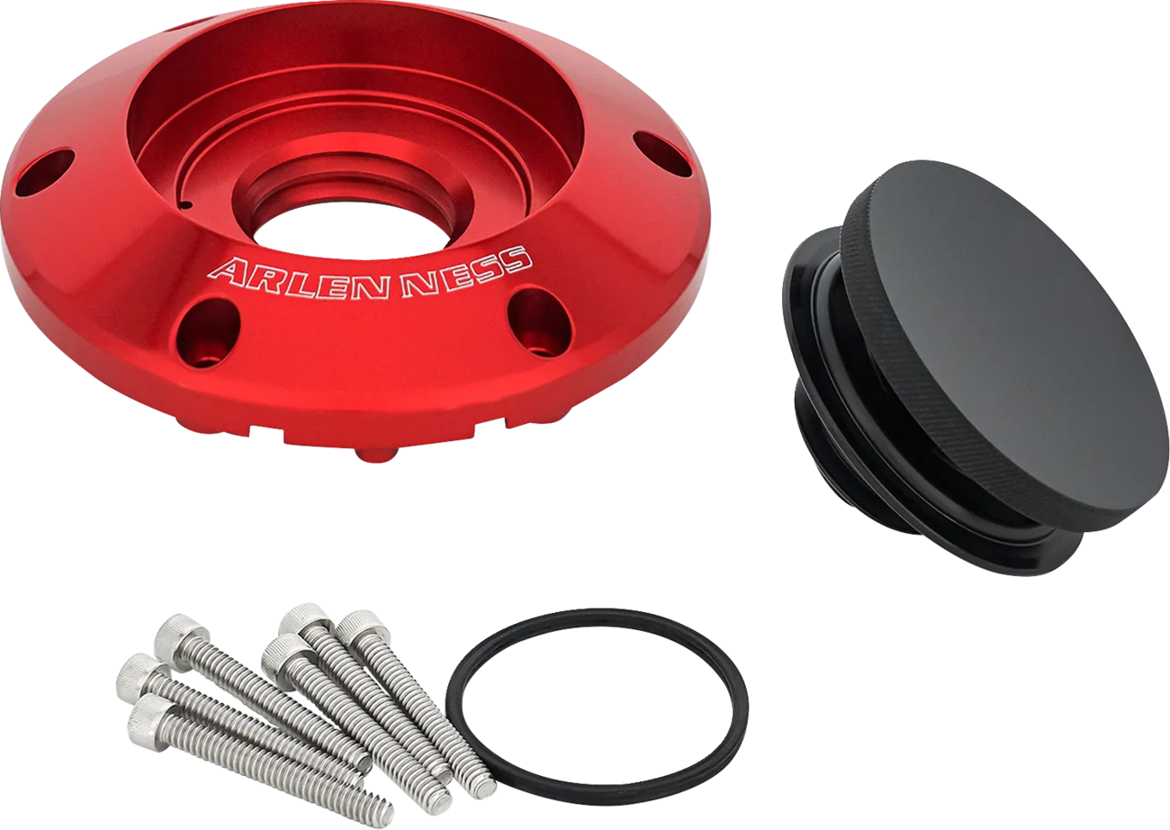 ARLEN NESS Pop-Up Gas Cap - Red 701-022
