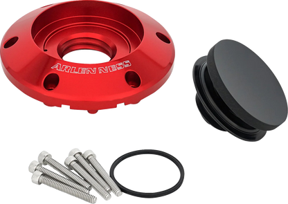 ARLEN NESS Pop-Up Gas Cap - Red 701-022