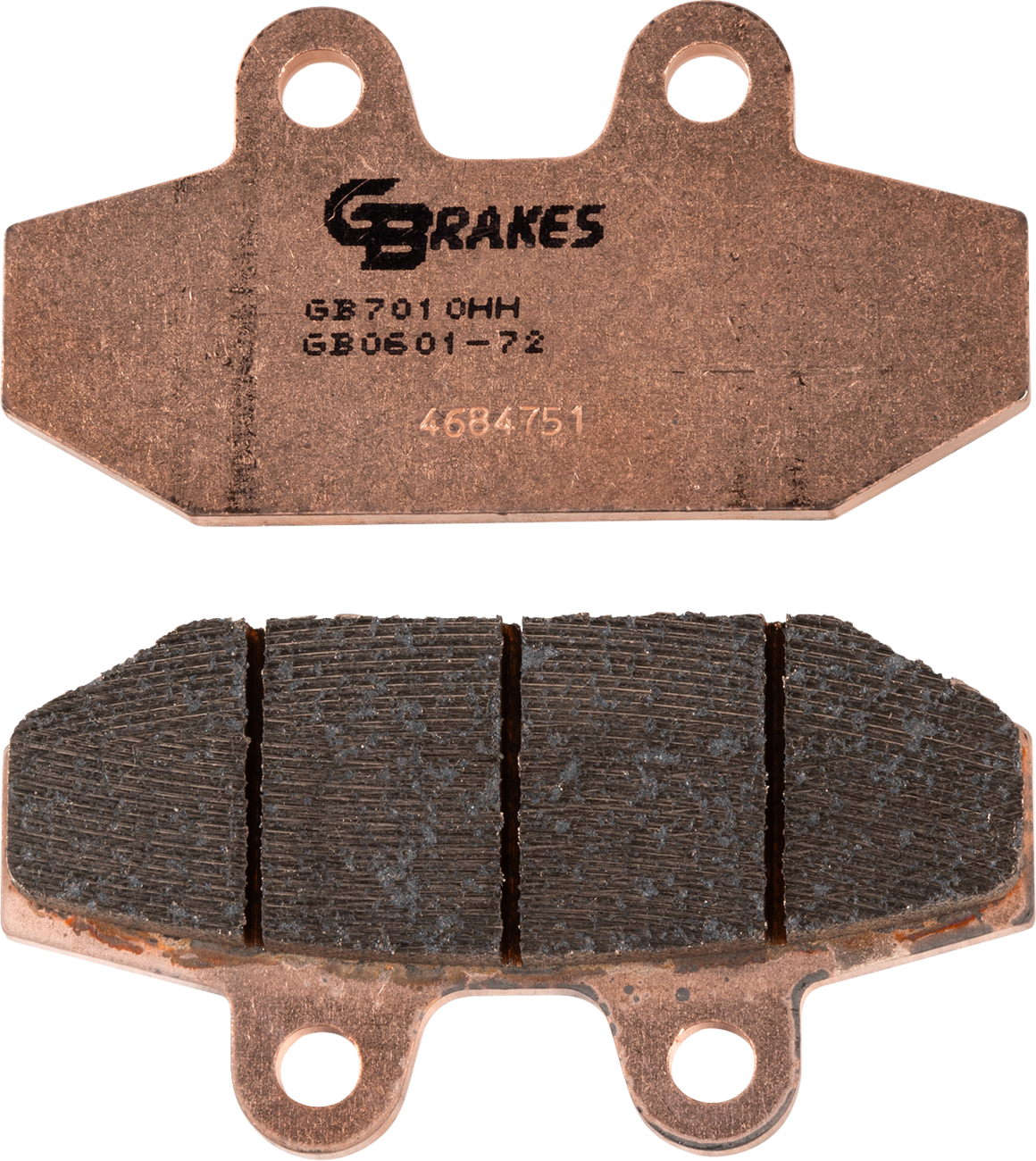 GBRAKES Brake Pads - Sintered - Rear GB0601-70