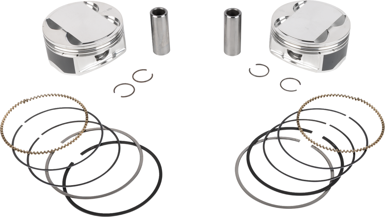 JE PISTONS Piston Kit - 4.125" Bore - 4.500" Stroke - 11.5:1 CR - 108" M8 398735