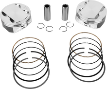JE PISTONS Piston Kit - 4.255" Bore - 4.500" Stroke - 12.0:1 CR - 108" M8 399162