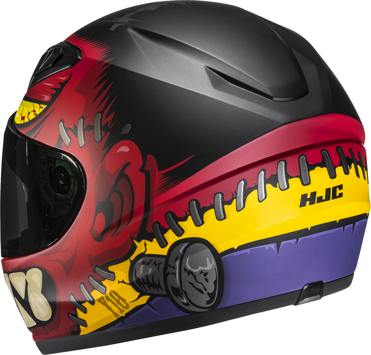 HJC Youth Y10 Helmet - Frank - MC1SF - Large FP70NUSG1S1V