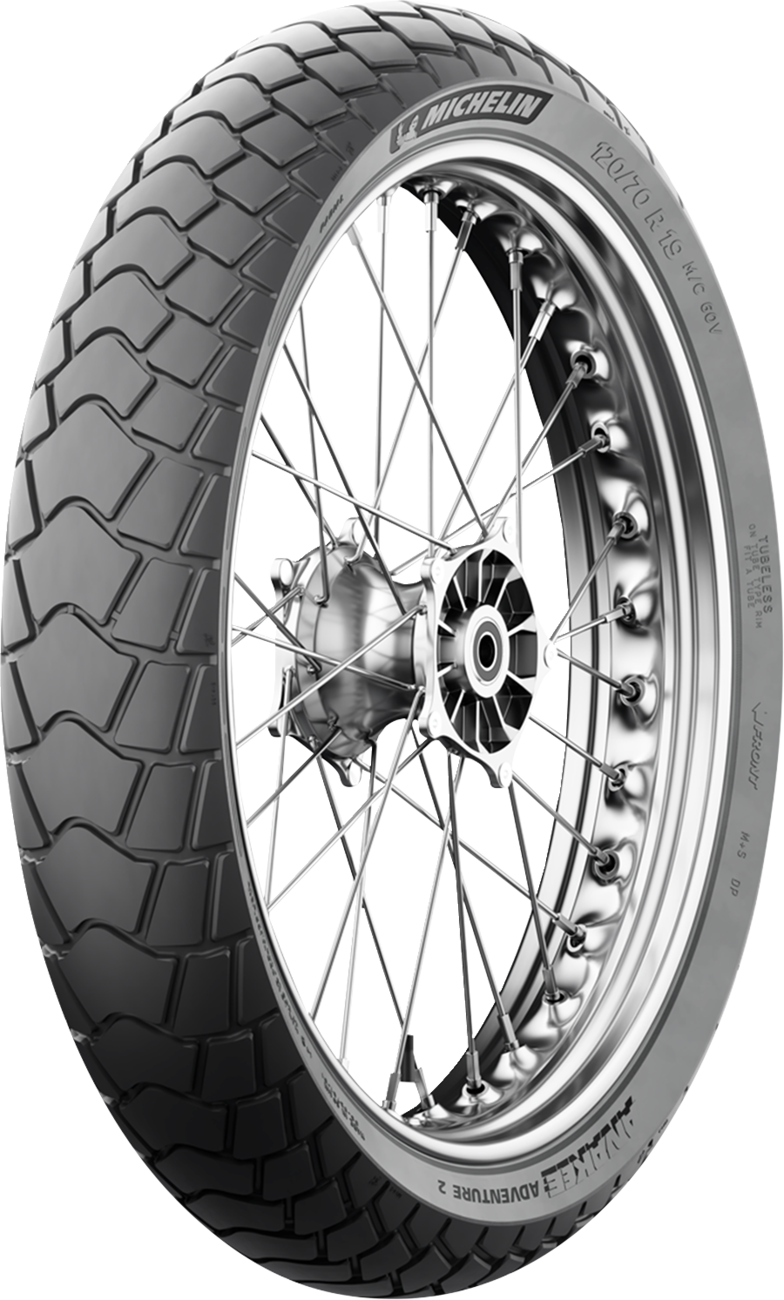 MICHELIN Tire - Anakee Adventure 2 - Front - 120/70R17 - 58V 60948
