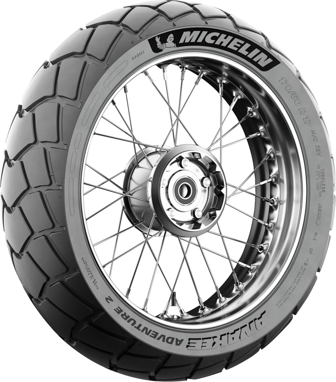 MICHELIN Tire - Anakee Adventure 2 - Rear - 180/55R17 - 73V 91624