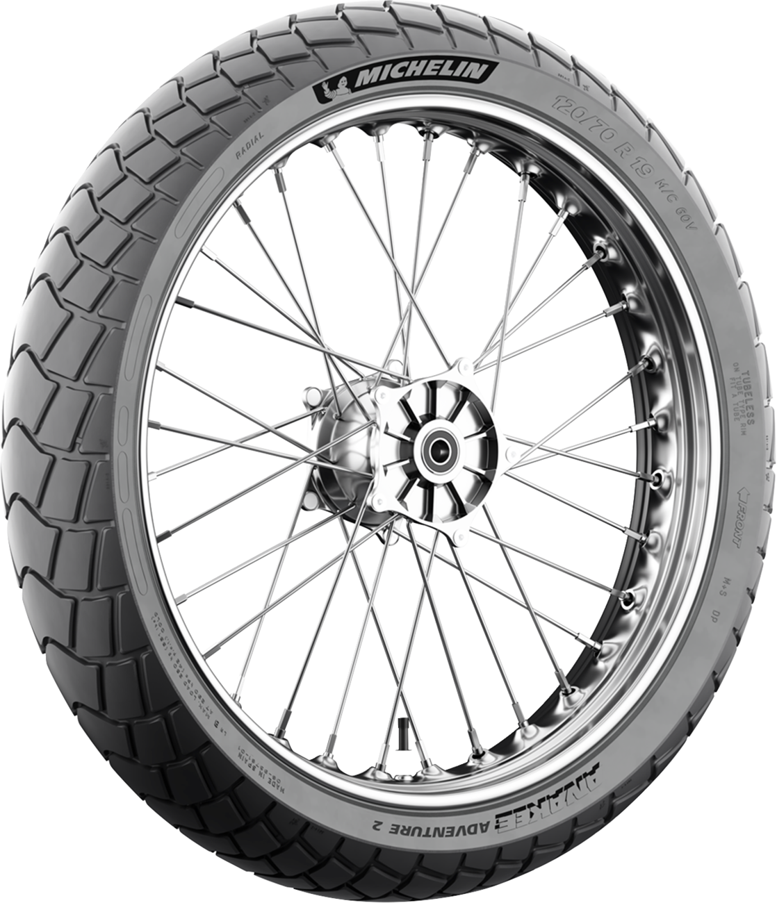 MICHELIN Tire - Anakee Adventure 2 - Front - 120/70R19 - 60V 90419
